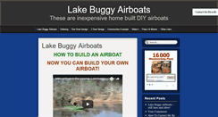 Desktop Screenshot of airboatfun.com